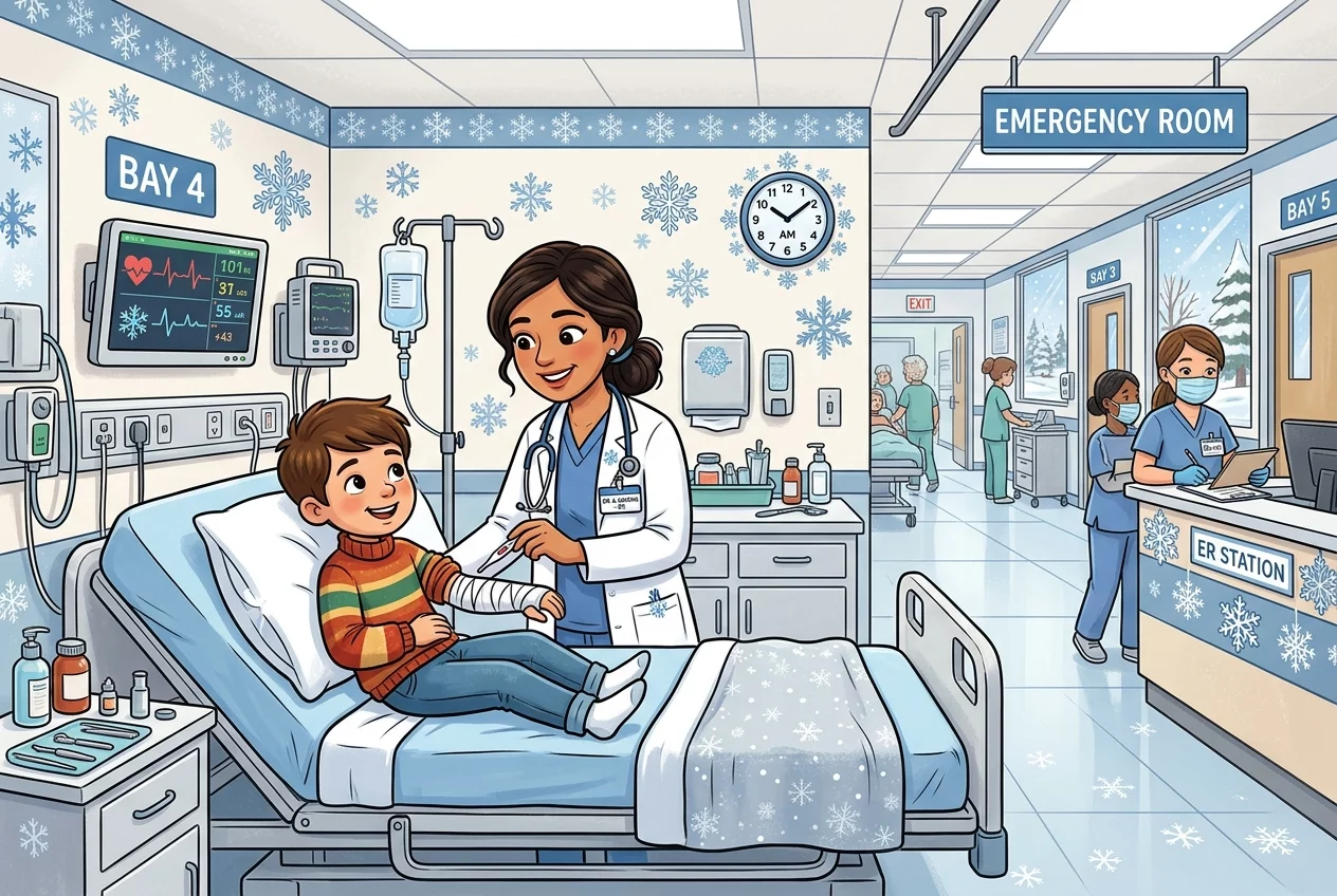 Beauty Mommy: Accident ER Snowflake