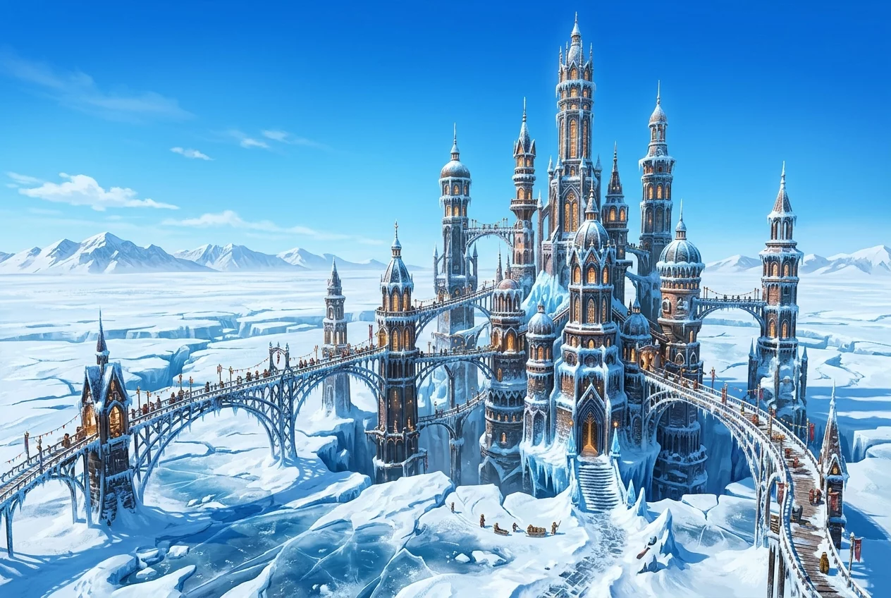 Connected Towers Icecap